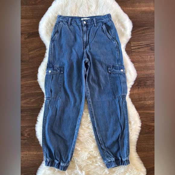 Madewell Cargo Jogger Jeans - Picture 2 of 13